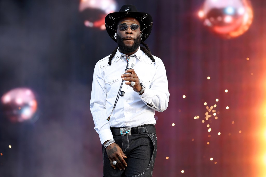 Burna Boy performs during day three of Wireless Festival 2025 at Finsbury Park on July 13, 2025 in London, England.